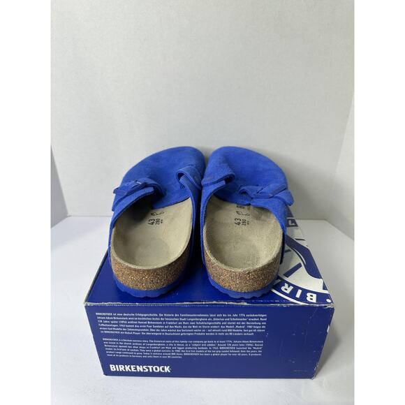 Birkenstock Men's Boston Clogs Light Blue EU 43 US 10 M - Picture 10 of 12